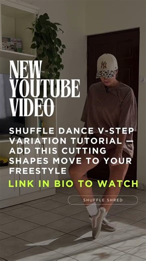 Shuffle V-Step variation -- Shuffle Dance Tutorial -- Alex Kennedy