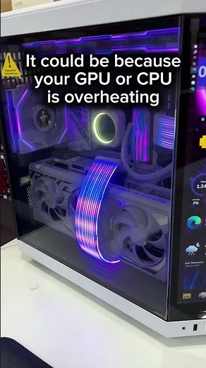 Here are some reasons why your monitor goes black screen and your fans overperform! 🔧💯