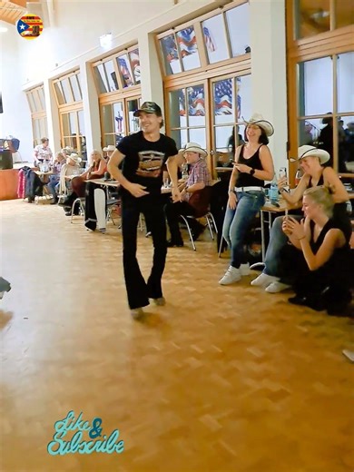 CHILL FACTOR ❤️ Linedance with Pol F. Ryan beim 2. Catalan Weekend der White Eagles #dance #party