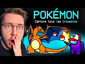 I can CATCH POKEMON on Among Us! (TRAINER ROLE)