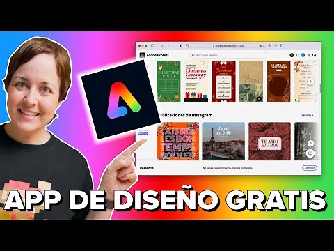 DISEÑA y CREA en PC o MÓVIL con ADOBE EXPRESS [Tutorial]