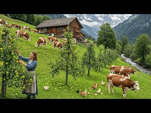 Traditional Livestock Farming, Organic Fruit and Vegetable Harvesting – Relaxing Farm