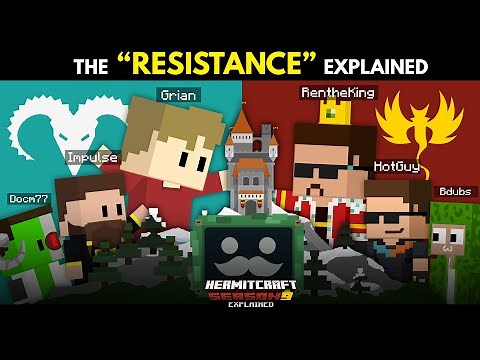Hermitcraft 9 Explained: How the RESISTANCE started