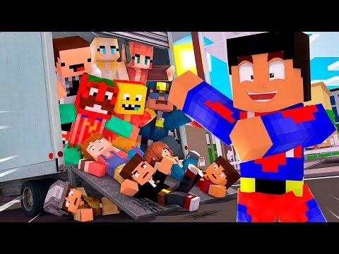 All the Citizens Return to Jengacity in Minecraft!
