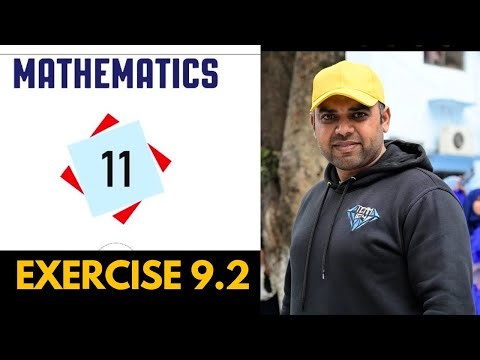 Mathematics 11(New Syllabus) || ICS Part 1 || Chapter 9 || Exercise 9.2 #ICS #Maths #newsyllabus