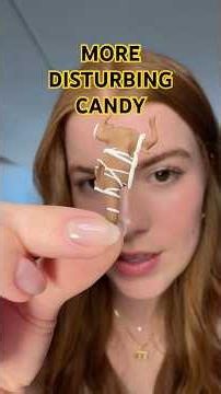 trying more DISTURBING CANDY 🦂☣️😷 #candyreview #grossfood #viralcandy #weirdsnacks #candy