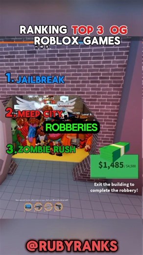 You Won't Believe the #1 Roblox Game 👀 #roblox #nostalgia #shorts