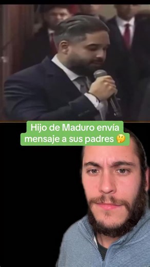 Carlos Eduardo Espina on Instagram: "El hijo de Maduro finalmente sabe lo que es sufrir muchos 👏"