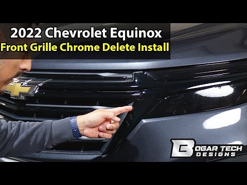 Chevrolet Equinox 2022-2024 Front Grille Installation