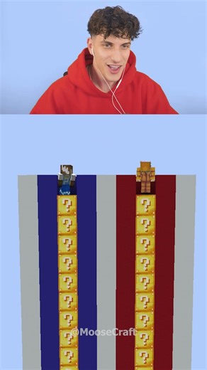 Moose, Pick Red or Blue = Lucky or Unlucky