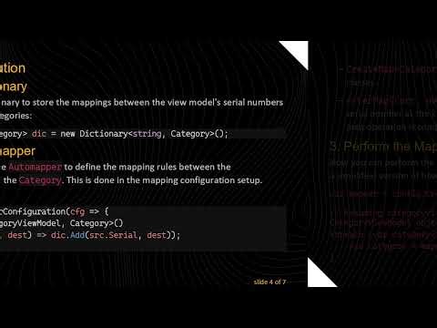 How to Leverage Automapper to Map and Store Models in a Dictionary
