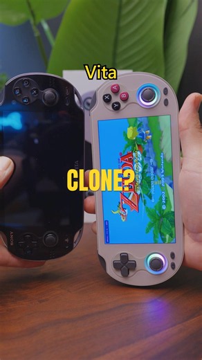 Anbernic RG Vita vs Real PS Vita #handheld #gaming #comparison