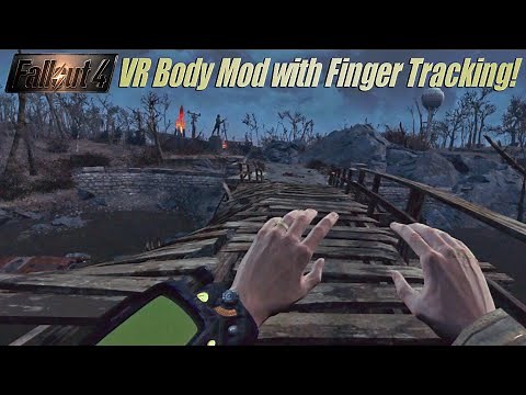 Fallout 4 VR Body Mod with Finger Tracking! | 10 Essential Mods in 4K