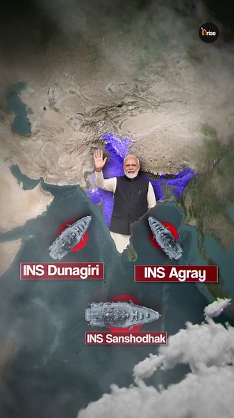 India's 3 New Warships