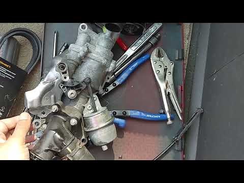C300 W205 M274 water pump coolant pump replacement due to overheating