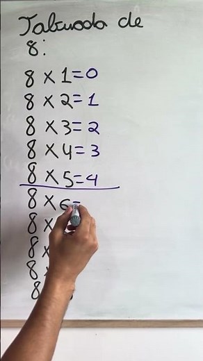Aprenda a Tabuada do 8 em Segundos! ⚡📚
