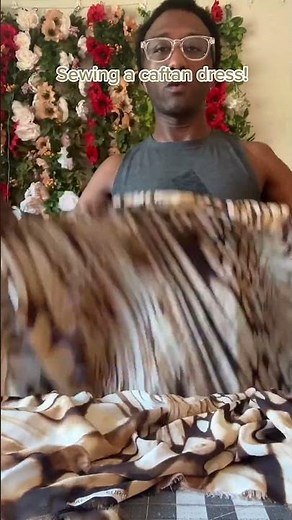 Sewing a caftan dress! #sew #sewing #caftan