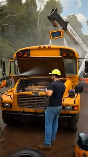 Abandoned School Bus Converted into Mobile Food Truck named “Roadside Bite”