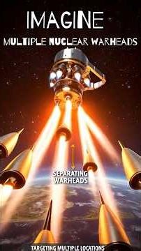 1 Missile se 10 Targets | MIRV Technology | #india #military #science #warheads #missile #shorts