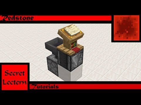 Lectern Hidden Input Tutorial (Minecraft 1.14)