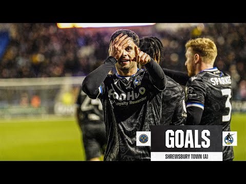 Goals | Shrewsbury Town 0-3 Bristol Rovers