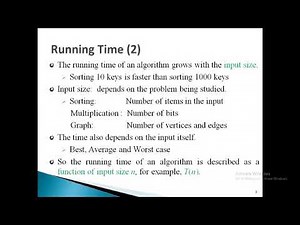 02 Insertion Sort Analysis (Part 01)