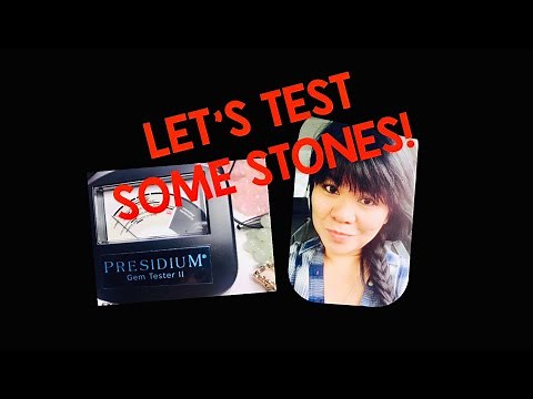 HOW TO use the Presidium Gem Tester II