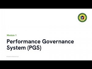 Module 1: Performance Governance System