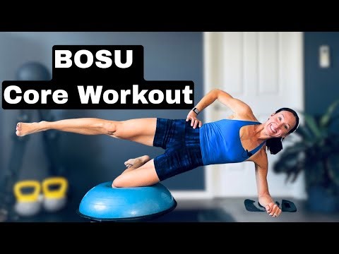 BOSU Ball Core Training | Strengthen Abs, Glutes & Pelvic Floor