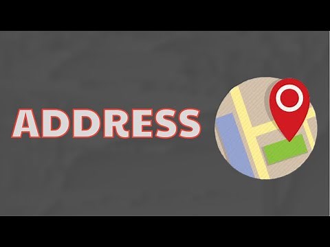 What Does ADDRESS Means || Meanings And Definitions With Example in English