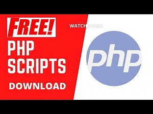 Download Ready-Made PHP Scripts [Link Incl.]