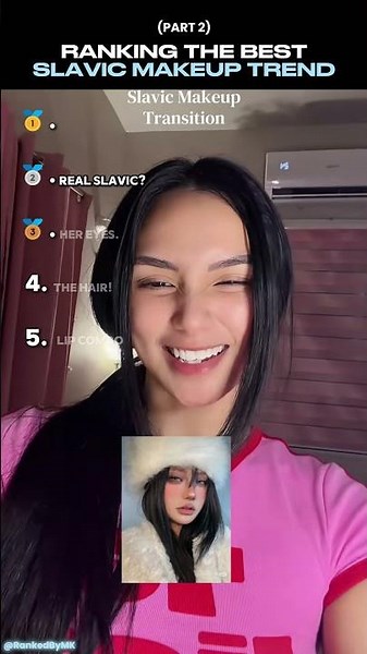Ranking the best Slavic Makeup Trend!