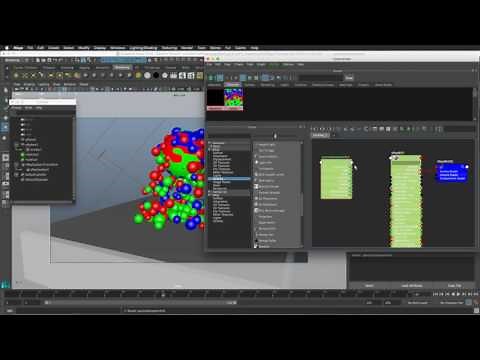 Maya - Vray Particle Color