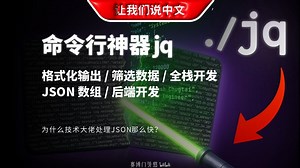 还在被海量JSON日志搞疯？jq命令让你优雅地找到任何数据 | 格式化输出 / 筛选数据 / 全栈开发 / JSON 数组 / 后端开发