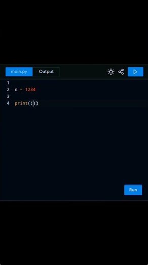 Sum of Digits in Python | Python One-Line Program | DailyCodeLearning. #shorts #python #viralshorts