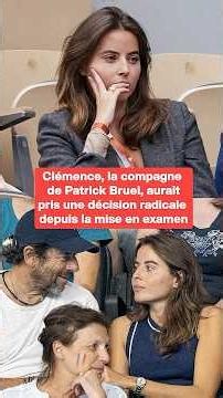 Patrick Bruel's partner, Clémence, reportedly makes a radical decision following his indictment