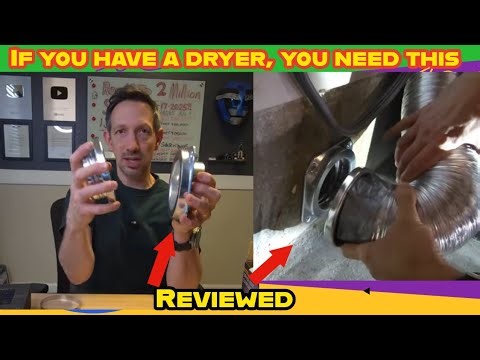 This Magnetic Dryer Vent Solves a HUGE Problem | Magnetic dryer vent setup and review