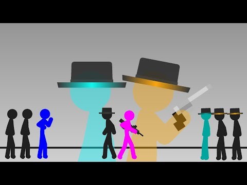 (Stick Nodes) Stickman animation season 1 - All Episodes (1-4)