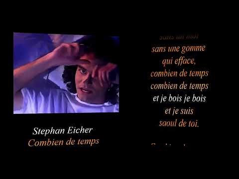 Stephan Eicher Combien de temps