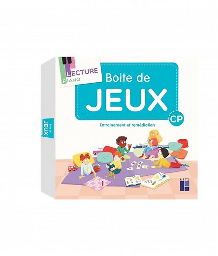 Lecture Piano CP - Boite de jeux : entraînement, remédiation - Matériel | Éditions Retz