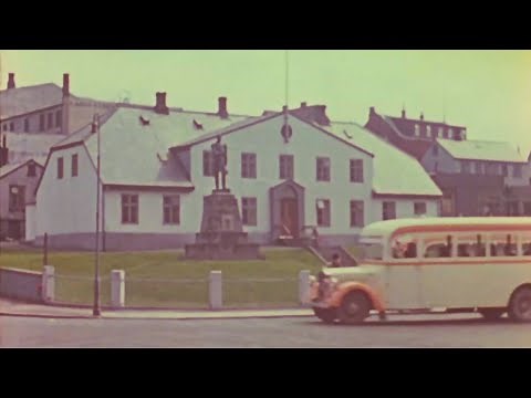 Eva Braun heimsækir Ísland árið 1939 - Einstakt myndefni