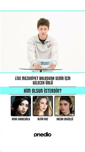 Çağan Efe Ak Seçti 😂 Lisede Kim Nasıl Olsun İsterdin 😂