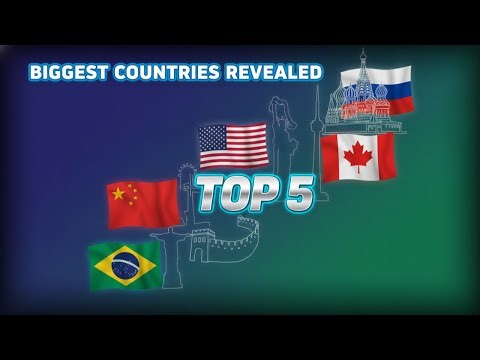 Top 5 Biggest Countries in the World Based On their Geographical Area
