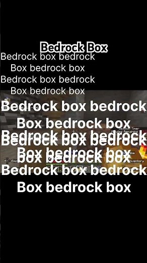 Bedrock box #bed #rock #box #bedrock #rockbox #bedrockbox bedrock box