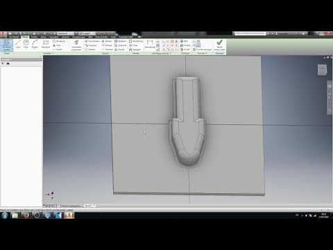 Negativform mit Inventor