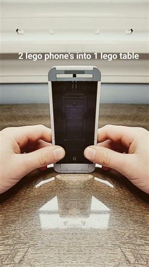 2 lego phones into one lego tablet.