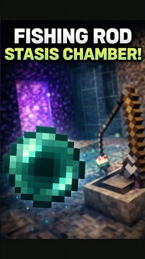 Minecraft Fishing Rod Stasis Chamber