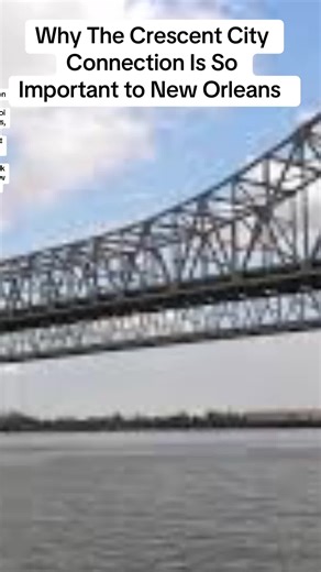 Why The Crescent City Connection Is So Important To New Orleans Crescent City Connection bridge, New Orleans bridge history, Mississippi River bridge New Orleans, Greater New Orleans Bridge history, Crescent City Connection facts, New Orleans infrastructure, West Bank New Orleans bridge, New Orleans skyline bridge #NewOrleans #CrescentCityConnection #NOLAHistory #MississippiRiver #NOLA