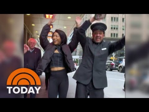 Bernie Sanders makes accidental cameo in TikTok dance video