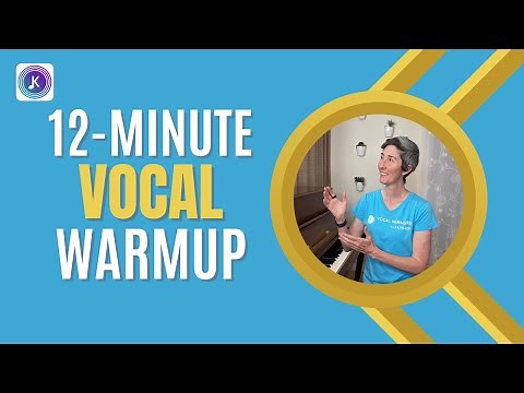 12-minute vocal warmup | Vocal warm ups and exercises